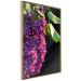 Wall Poster Spring Colors - botanical composition with purple lilac flowers and leaves 121909 additionalThumb 12
