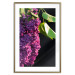 Wall Poster Spring Colors - botanical composition with purple lilac flowers and leaves 121909 additionalThumb 20