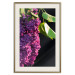Wall Poster Spring Colors - botanical composition with purple lilac flowers and leaves 121909 additionalThumb 23
