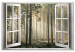 Canvas Print Quiet Forest (1 Part) Wide 125009