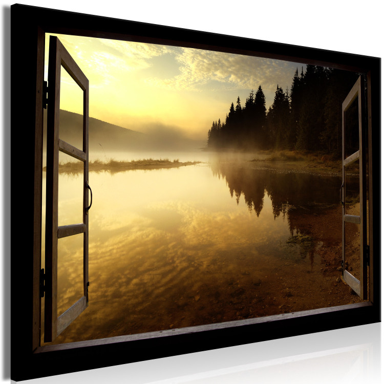 Large canvas print Sunset on the Lake [Large Format] 125609 additionalImage 2