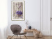 Wall Poster Secret Lavender Bouquet - purple flowers on background of wooden planks 128409 additionalThumb 13