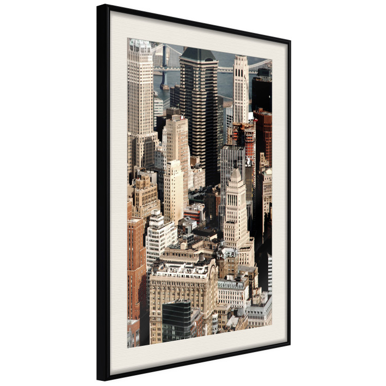 Poster Bustling City - city architecture overlooking skyscrapers 128609 additionalImage 3