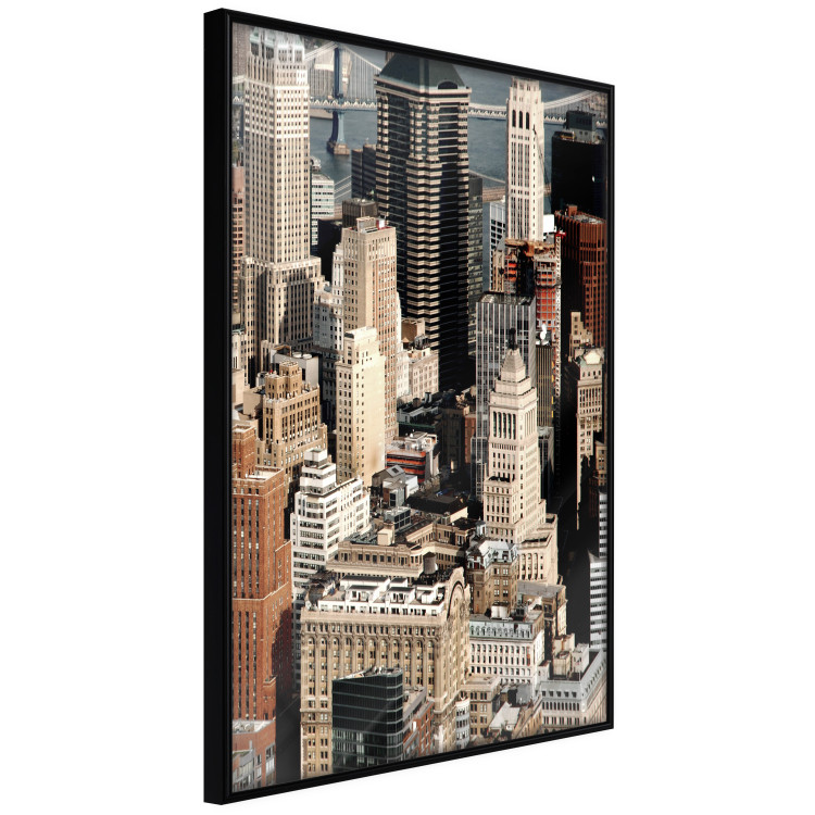 Poster Bustling City - city architecture overlooking skyscrapers 128609 additionalImage 10