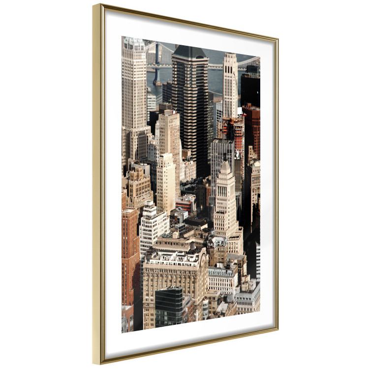 Poster Bustling City - city architecture overlooking skyscrapers 128609 additionalImage 8
