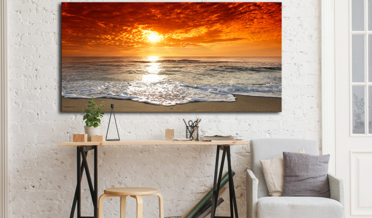 Large canvas print Quiet Sea II [Large Format] 128909 additionalImage 5