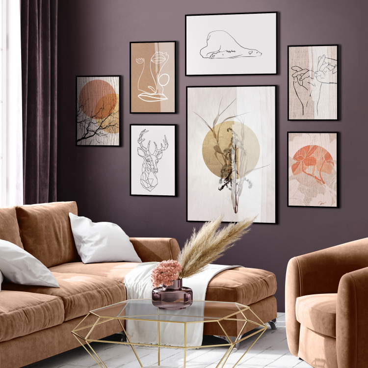Wall art collection Autumn in a full swing 129309