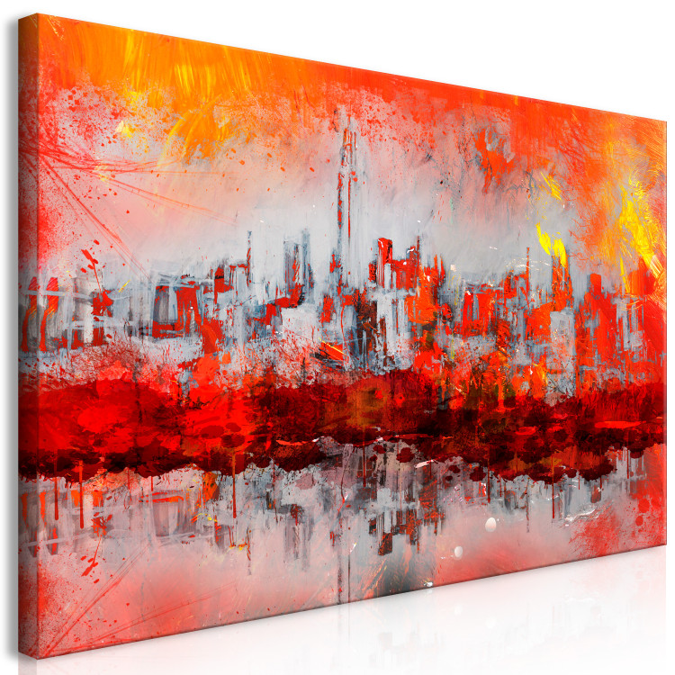 Large canvas print New York Sunset II [Large Format] 131509 additionalImage 2