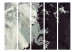 Room Divider Screen Love Without Bounds II (5-piece) - black and white abstraction with people 133309 additionalThumb 3