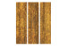 Room Divider Golden Chamber - texture with golden accents in abstract motif 133609 additionalThumb 3