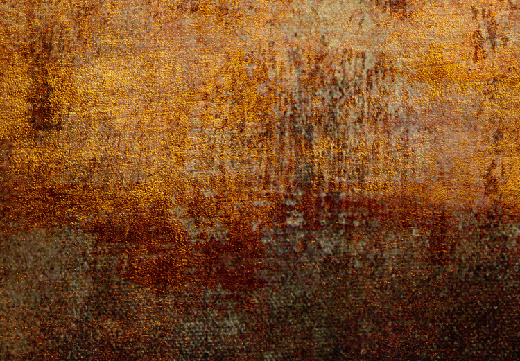 Canvas Power of Thoughts (1-piece) Wide - abstract orange texture 134709 additionalImage 5