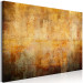 Canvas Power of Thoughts (1-piece) Wide - abstract orange texture 134709 additionalThumb 2