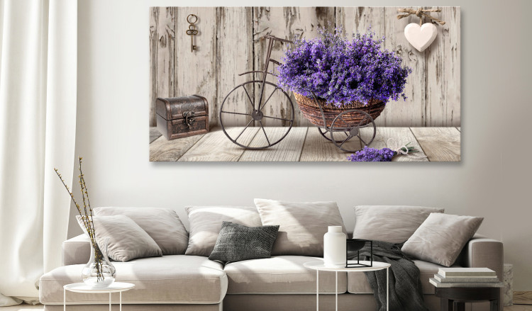 Large canvas print Secret Lavender Bouquet II [Large Format] 136409 additionalImage 5