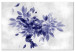 Canvas Art Print Blue Flora (1-piece) Wide - landscape with plant motif 138809