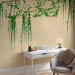 Wall Mural Ivy on the wall - green vines on a beige brick old wall 144509 additionalThumb 4