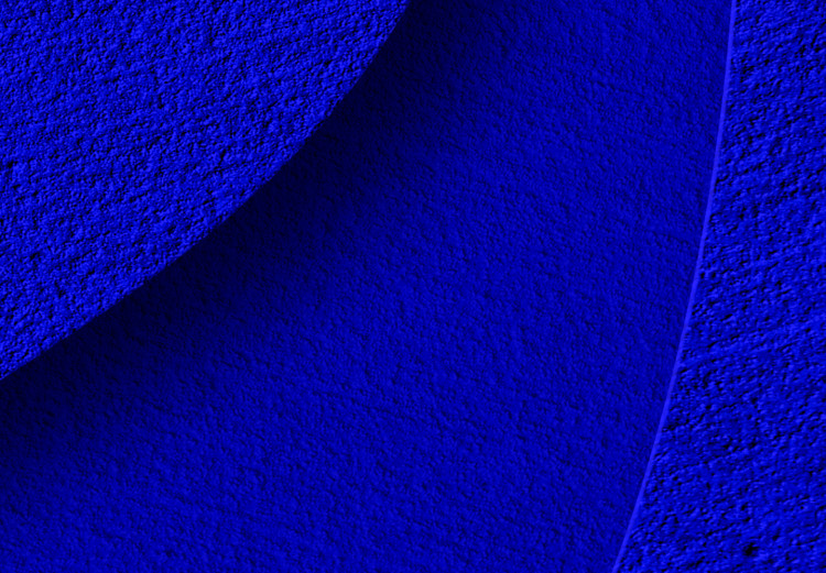 Wall Poster Abstract Relief - Blue Structure of Matter and 3D Shapes 149709 additionalImage 4