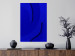 Wall Poster Abstract Relief - Blue Structure of Matter and 3D Shapes 149709 additionalThumb 12