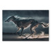 Canvas AI Greyhound Dog - Speeding Animal Captured in a Gallop - Horizontal 150209
