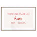 Wall Poster Christmas Quote - Red Writing in English on a White Background 151709 additionalThumb 23