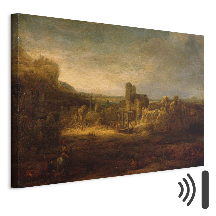 Reproduction Painting Landscape with Drawbridge 152909 additionalImage 8