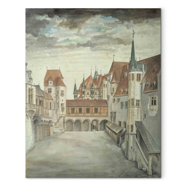 Art Reproduction Courtyard of Innsbruck Castle 153309