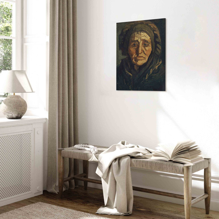Art Reproduction Peasant woman: woman with dark bonnet 154609 additionalImage 5