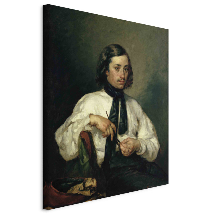 Reproduction Painting Portrait of Armand Ono, known as The Man with the Pipe 155209 additionalImage 2