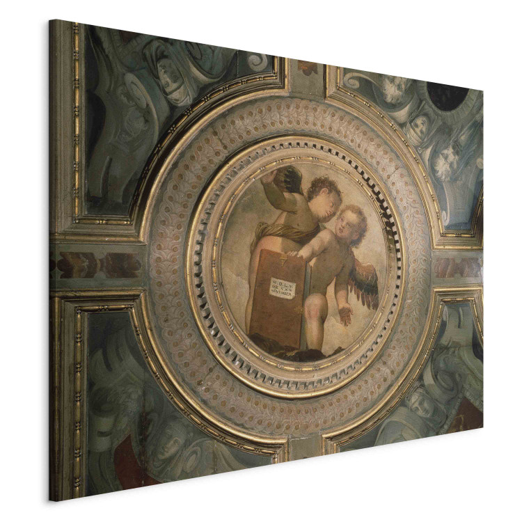 Art Reproduction Two Putti with a Book 157009 additionalImage 2