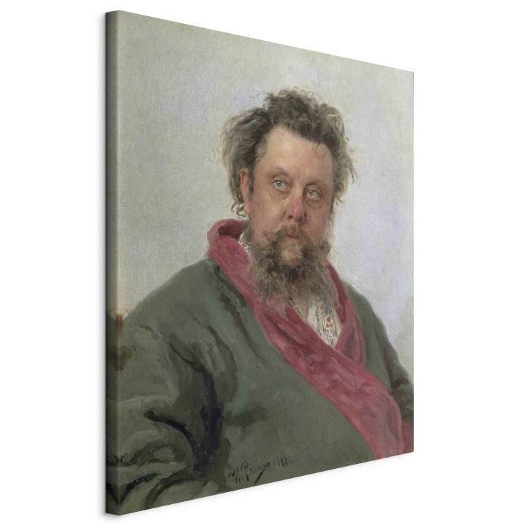 Art Reproduction Portrait of Modest Petrovich Moussorgsky 158609 additionalImage 2