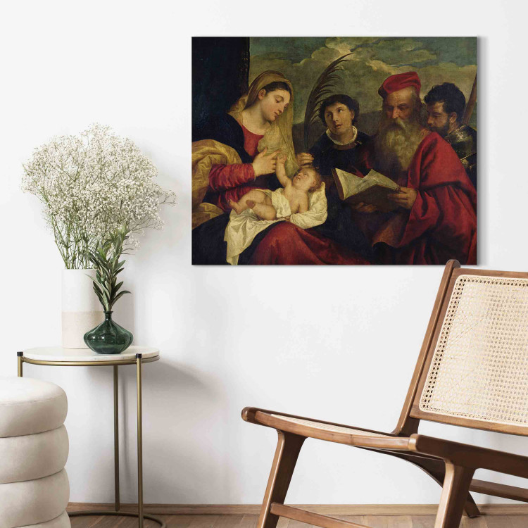 Art Reproduction Madonna and Child with SS. Stephen, Jerome and Maurice 159209 additionalImage 3