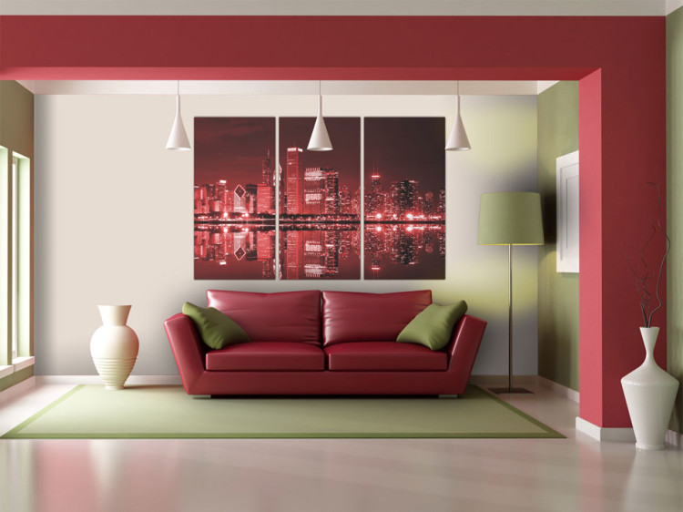 Canvas Print Intriguing Chicago 50609 additionalImage 3