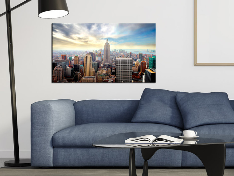 Canvas Art Print Breakfast on the roof 58409 additionalImage 3