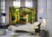 Room Divider Romantic Garden II - romantic architecture with spring plants 95309 additionalThumb 2
