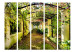 Room Divider Romantic Garden II - romantic architecture with spring plants 95309 additionalThumb 3