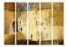 Room Separator Golden Oddity II - abstract texture in an artistic motif 95609 additionalThumb 3