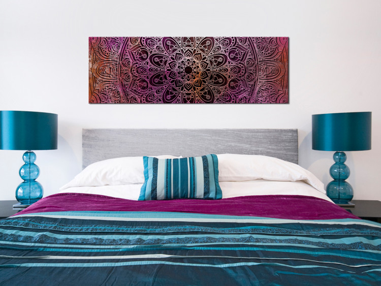 Canvas Print Mandala: Amethyst Energy 97509 additionalImage 3