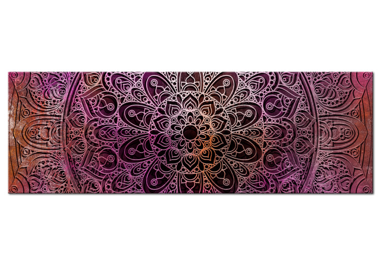 Canvas Print Mandala: Amethyst Energy 97509