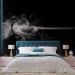 Wall Mural Abstraction with smoke - illusion of a rose formed from smoke on a black background 97609 additionalThumb 2