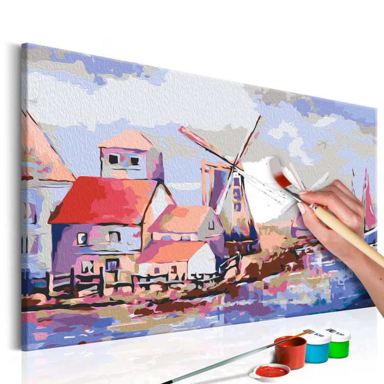 Paint by Number Kit Windmills (Landscape) 107119 additionalImage 3