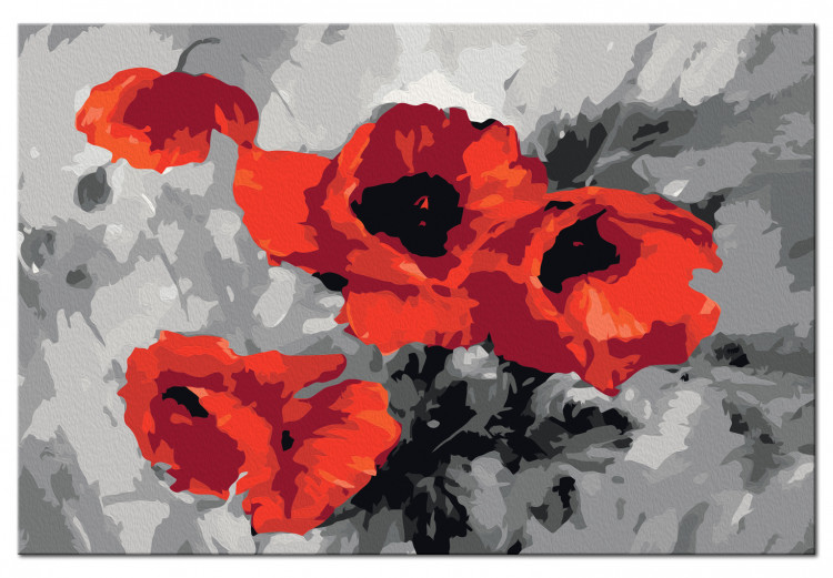 Paint by Number Kit Bouquet of Poppies 107519 additionalImage 6