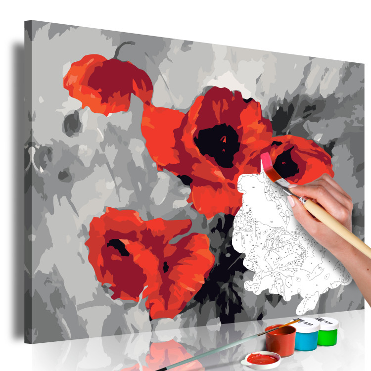 Paint by Number Kit Bouquet of Poppies 107519 additionalImage 3