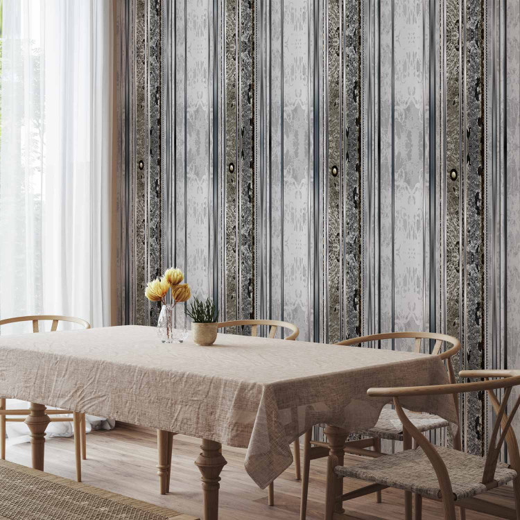 Wallpaper Grey Ornaments 107619 additionalImage 5