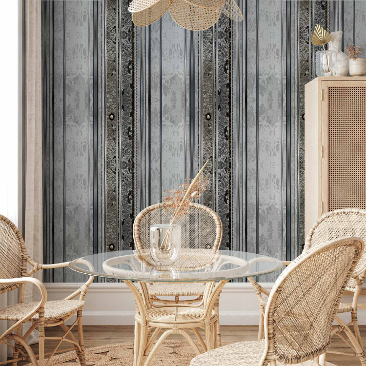 Wallpaper Grey Ornaments 107619 additionalImage 8