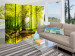 Room Divider Forest Glade II - autumn landscape of forest with yellow leaves and water 107719 additionalThumb 4