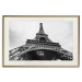Poster Parisian giant - black and white shot of the Eiffel Tower from a frog's perspective 114919 additionalThumb 19
