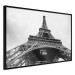 Poster Parisian giant - black and white shot of the Eiffel Tower from a frog's perspective 114919 additionalThumb 9
