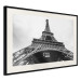 Poster Parisian giant - black and white shot of the Eiffel Tower from a frog's perspective 114919 additionalThumb 3
