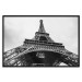 Poster Parisian giant - black and white shot of the Eiffel Tower from a frog's perspective 114919 additionalThumb 24