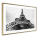 Poster Parisian giant - black and white shot of the Eiffel Tower from a frog's perspective 114919 additionalThumb 7
