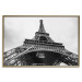 Poster Parisian giant - black and white shot of the Eiffel Tower from a frog's perspective 114919 additionalThumb 16